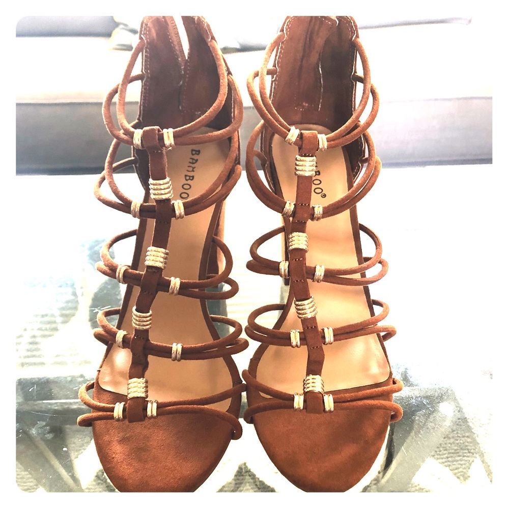 Cute tan heels